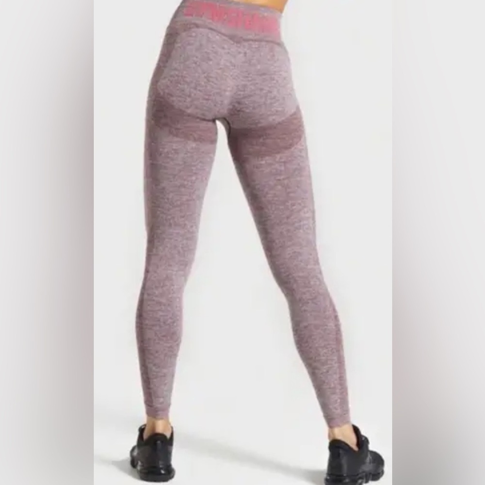 Gymshark Pink Seamless Compression Leggings